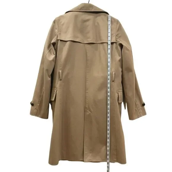 Ines de la Fressange Trenchcoat, Tan, Size XS